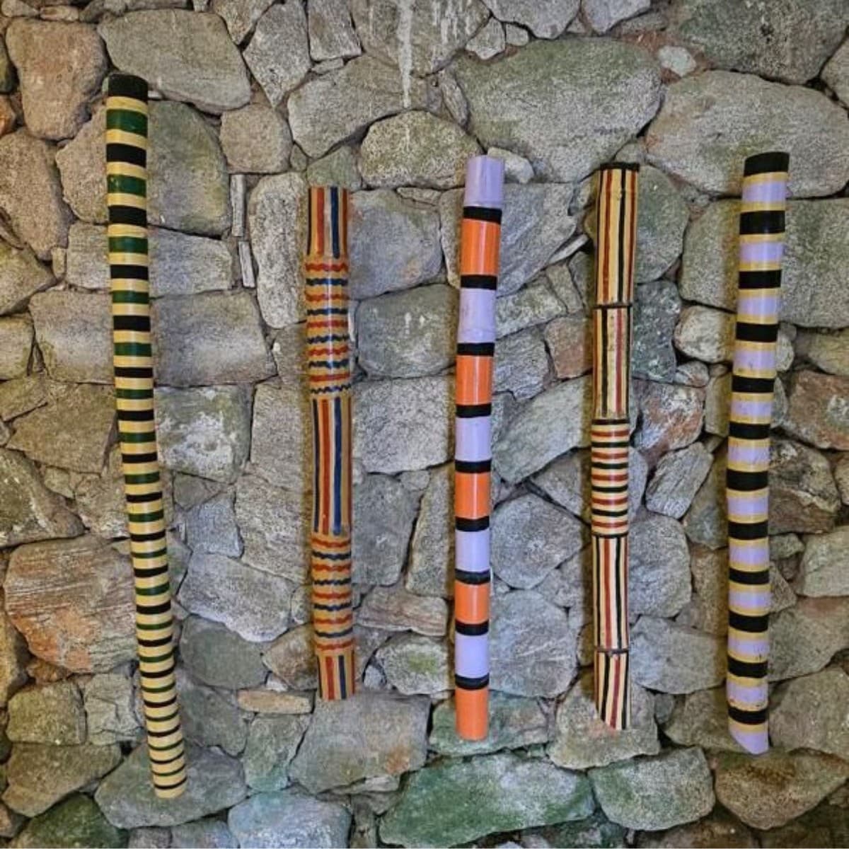 Art objects with bamboo