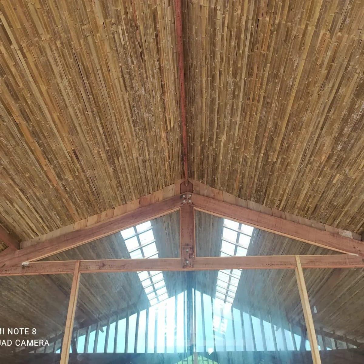 Bamboo ceiling