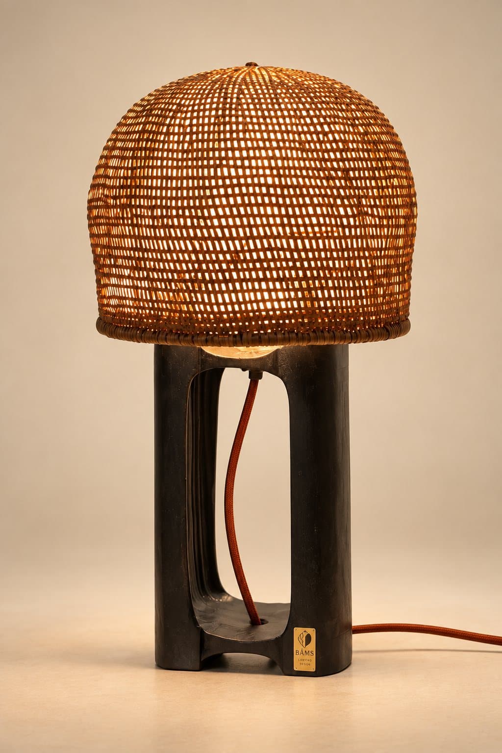 Alma small table lamp photographed in the studio against a neutral background